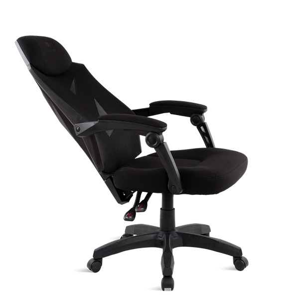 Spirit of gamer szék - hellcat black (állítható dőlés/magasság; szövet; max.120kg-ig, fekete)