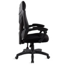 Spirit of gamer szék - hellcat black (állítható dőlés/magasság; szövet; max.120kg-ig, fekete)