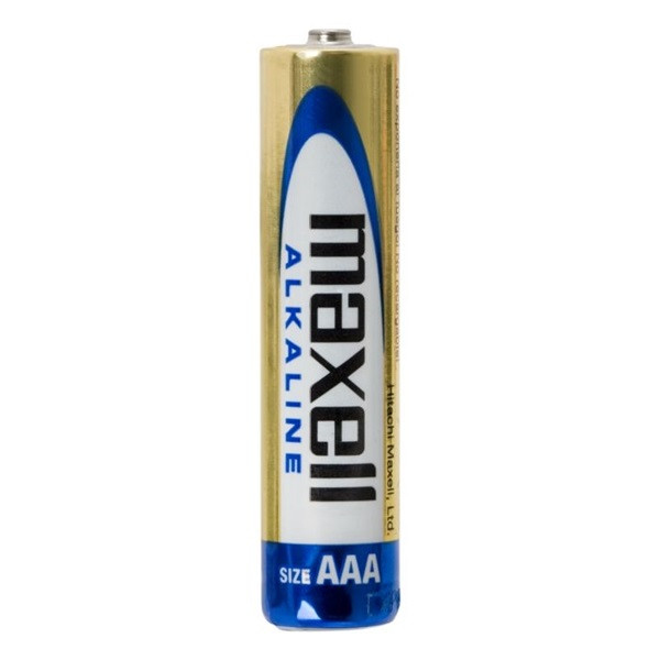Maxell elem - alkáli elem,  4db aaa (lr03), 1,5v (no mercury)