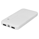 S-link powerbank - ip-g10n 10000mah (2xusb, micro usb, type-c, led, fehér)