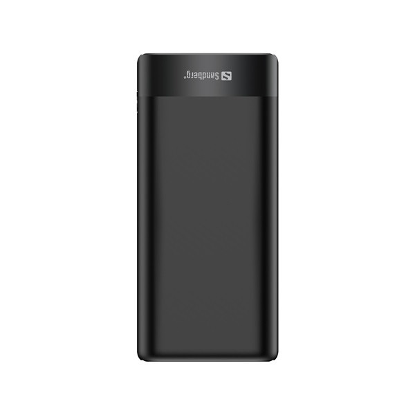 Sandberg akkubank - powerbank 20000 pd65w+2xqc3.0 (bemenet: usb-c, kimenet: 2xusb-a+usb-c)