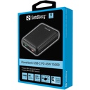 Sandberg akkubank - powerbank usb-c pd 45w 15000 (15000mah, bemenet: usb-c, kimenet: 2xusb-a+usb-c)