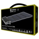 Sandberg akkubank - solar 4-panel powerbank 25000 (25000mah; 1xusb-c+2xusb-a; ipx4 vízálló)
