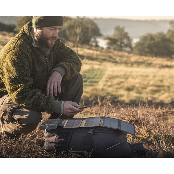Sandberg akkubank - solar 4-panel powerbank 25000 (25000mah; 1xusb-c+2xusb-a; ipx4 vízálló)