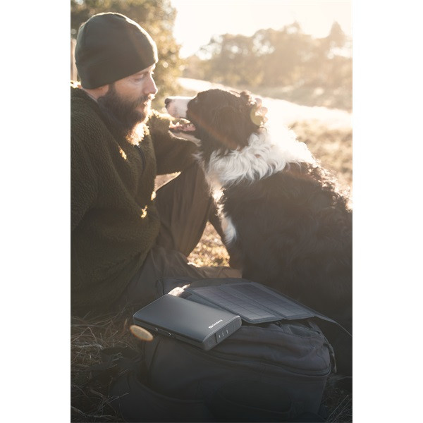 Sandberg akkubank - solar 4-panel powerbank 25000 (25000mah; 1xusb-c+2xusb-a; ipx4 vízálló)