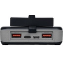 Sandberg akkubank - solar 6-panel powerbank 20000 (napelemes; kültéri; ipx4 cseppálló; led lámpa; 2xusb-a+usb-c)
