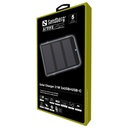Sandberg akkubank - solar charger 21w 2xusb+usb-c