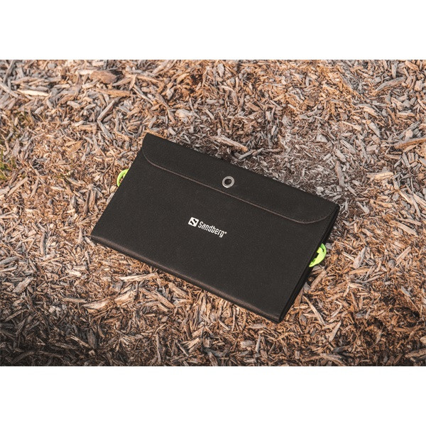 Sandberg akkubank - solar charger 21w 2xusb+usb-c