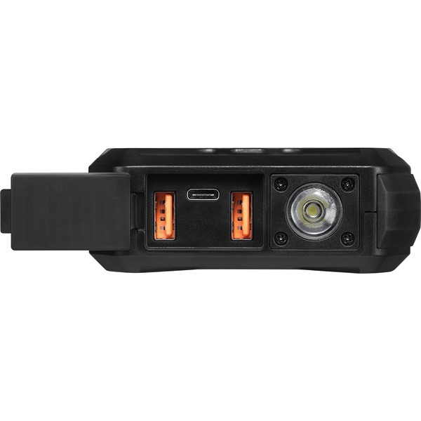 Sandberg akkubank - survivor powerbank 20000 pd30w (ip66, qi, qc, led lámpa, bemenet: usb-c, kimenet: usb-c+usb-a)