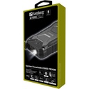 Sandberg akkubank - survivor powerbank 20000 pd30w (ip66, qi, qc, led lámpa, bemenet: usb-c, kimenet: usb-c+usb-a)