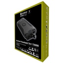 Sandberg akkubank - survivor powerbank 7in1 72000 (bemenet: usb-c, kimenet: 2x usb-c/usb-a/dc, zseblámpa)