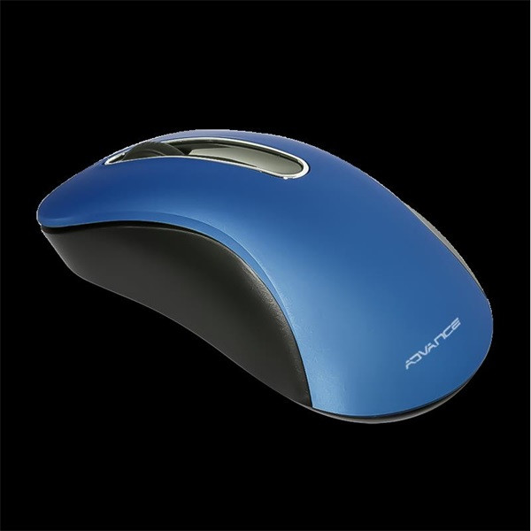 Advance egér - shape 3d (1000 dpi, 3 gomb, kék)