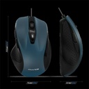 Advance egér - shape 6d (3200 dpi, 6 gomb, ergonomikus, kék)