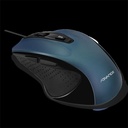 Advance egér - shape 6d (3200 dpi, 6 gomb, ergonomikus, kék)