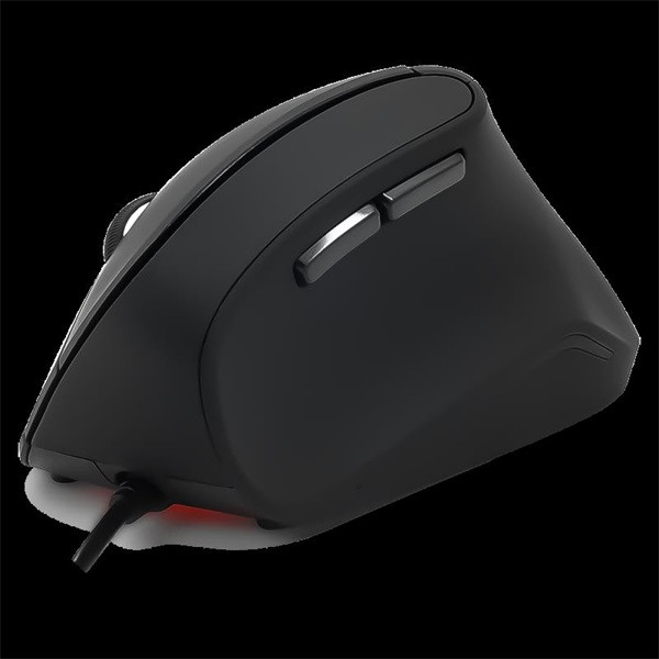Advance egér - vertical plus mouse (1600 dpi, 6 gomb, ergonomikus, fekete)