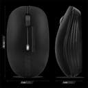 Advance egér vezeték nélküli - drift 2 (1600 dpi, 3 gomb, fekete)