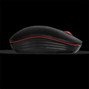 Advance egér vezeték nélküli - drift 2 (1600 dpi, 3 gomb, piros)