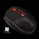 Advance egér vezeték nélküli - drift 2 (1600 dpi, 3 gomb, piros)