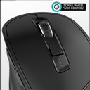 Advance egér vezeték nélküli - ergofit (4800 dpi, 6 gomb, ergonomikus, fekete)