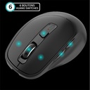 Advance egér vezeték nélküli - ergofit (4800 dpi, 6 gomb, ergonomikus, fekete)