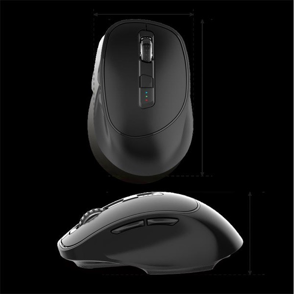 Advance egér vezeték nélküli - ergofit (4800 dpi, 6 gomb, ergonomikus, fekete)
