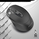 Advance egér vezeték nélküli - feel wireless (1600 dpi, 4 gomb, fekete)