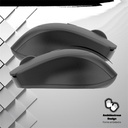 Advance egér vezeték nélküli - feel wireless (1600 dpi, 4 gomb, fekete)