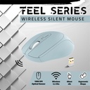 Advance egér vezeték nélküli - feel wireless (1600 dpi, 4 gomb, kék)