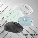 Advance egér vezeték nélküli - feel wireless (1600 dpi, 4 gomb, zöld)