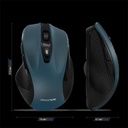 Advance egér vezeték nélküli - shape 6d (2400 dpi, 6 gomb, ergonomikus, kék)
