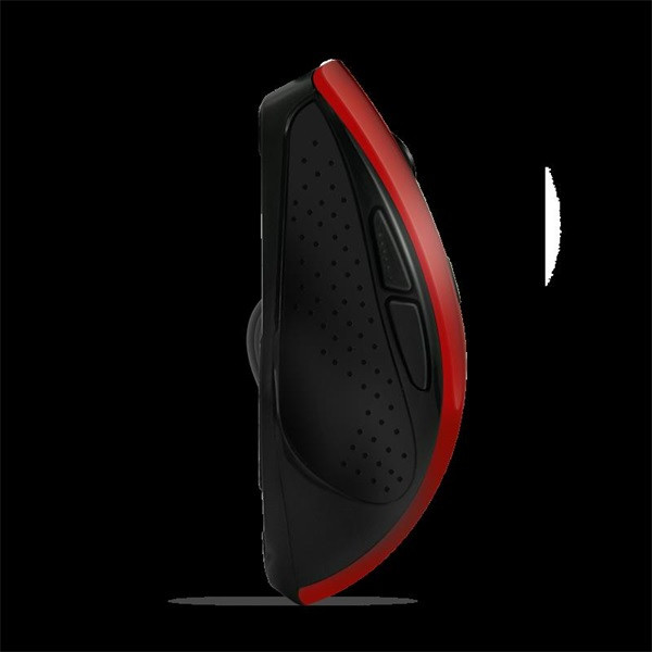 Advance egér vezeték nélküli - shape 6d (2400 dpi, 6 gomb, ergonomikus, piros)