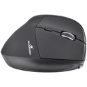 Bluestork vezeték nélküli egér - m-wl-ergo-bk (ergonomic, rechargeable, 2.4g, 2400 dpi, optikai, fekete)