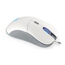 Endorfy egér - gem onyx (8000 dpi, argb, pixart chip, optikai, 1,8m, fehér)