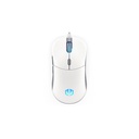 Endorfy egér - gem onyx (8000 dpi, argb, pixart chip, optikai, 1,8m, fehér)