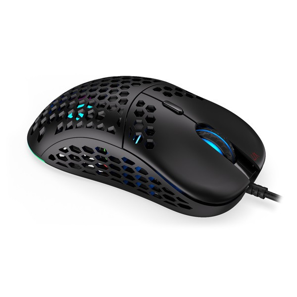 Endorfy egér - lix (honeycomb, 8000 dpi, argb, pixart chip, optikai, 1,8m, fekete)