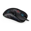 Endorfy egér - lix plus (honeycomb, 19 000 dpi, argb, pixart chip, optikai, 1,8m, fekete)