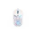 Endorfy egér - lix plus onyx (honeycomb, 19 000 dpi, argb, pixart chip, optikai, 1,8m, fehér)