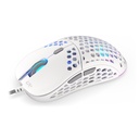 Endorfy egér - lix plus onyx (honeycomb, 19 000 dpi, argb, pixart chip, optikai, 1,8m, fehér)
