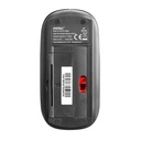 Everest egér - sm-781 (800 dpi, 4gomb, optikai, fekete)