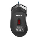 Everest gamer egér - mercury x8  (3200 dpi, 6gomb, 1,8m harisnyázott kábel, optikai, fekete, rgb led)