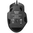 Everest gamer egér - rage-x2  (6400 dpi, 7gomb, 1,5m harisnyázott kábel, optikai, fekete, rgb led)
