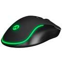 Everest gamer egér - sm-g58 x-hammer  (7200 dpi, 7gomb, 1,5m harisnyázott kábel,optikai, fekete, rgb led)