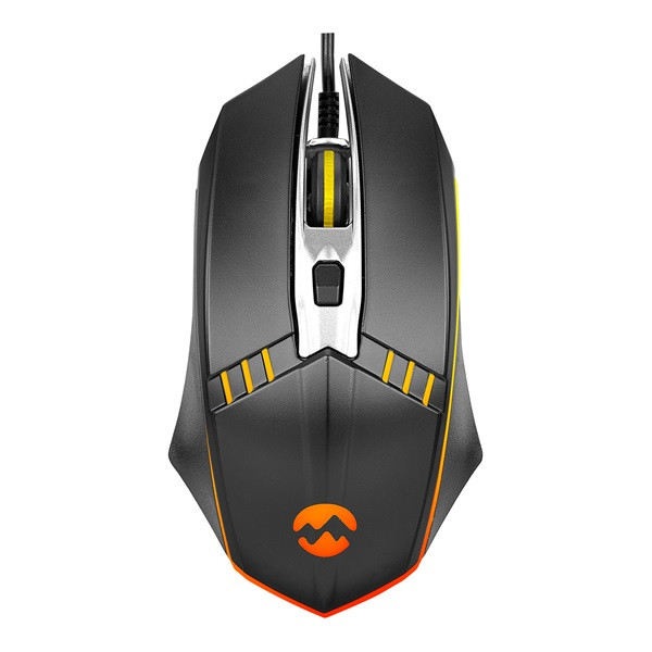 Everest gamer egér - sm-g97 gank  (1400 dpi, 4gomb, 1,5m harisnyázott kábel,optikai, fekete, rgb led)
