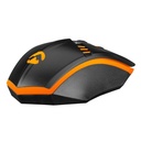 Everest gamer egér - sm-g97 gank  (1400 dpi, 4gomb, 1,5m harisnyázott kábel,optikai, fekete, rgb led)