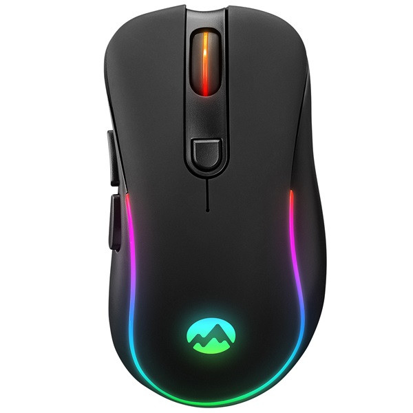 Everest gamer egér - sm-w75 -x-rapid  (1600 dpi, 6 gomb, optikai, fekete, rgb led)