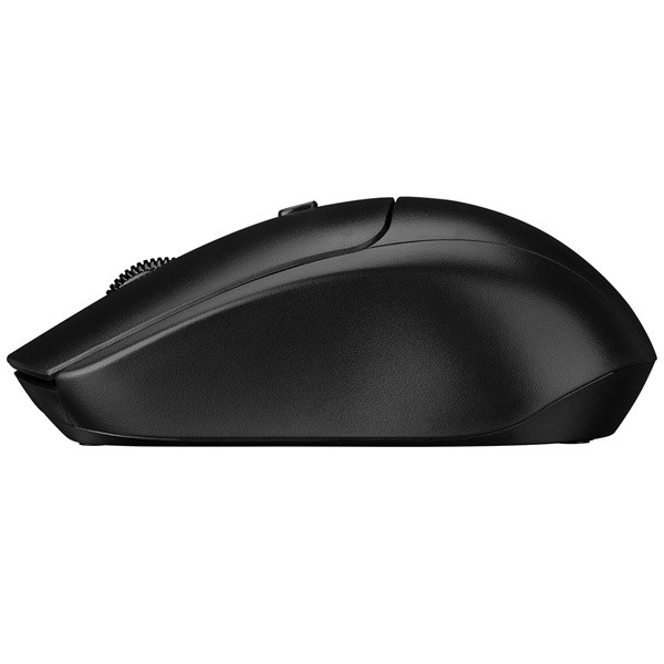 Everest vezeték nélküli egér - sm-320 black (1600 dpi, 4gomb, optikai, fekete)