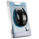 Everest vezeték nélküli egér - sm-320 black (1600 dpi, 4gomb, optikai, fekete)