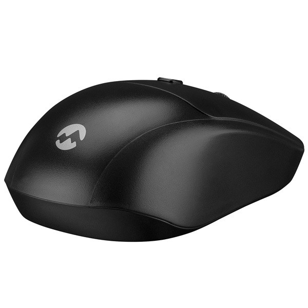 Everest vezeték nélküli egér - sm-320 black (1600 dpi, 4gomb, optikai, fekete)