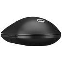 Everest vezeték nélküli egér - smw-399 black rechargeable super quiet (1600 dpi, 3 gomb, optikai, fekete)