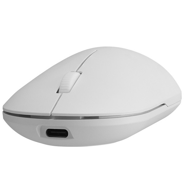 Everest vezeték nélküli egér - smw-399 white rechargeable super quiet  (1600 dpi, 3 gomb, optikai, fehér)